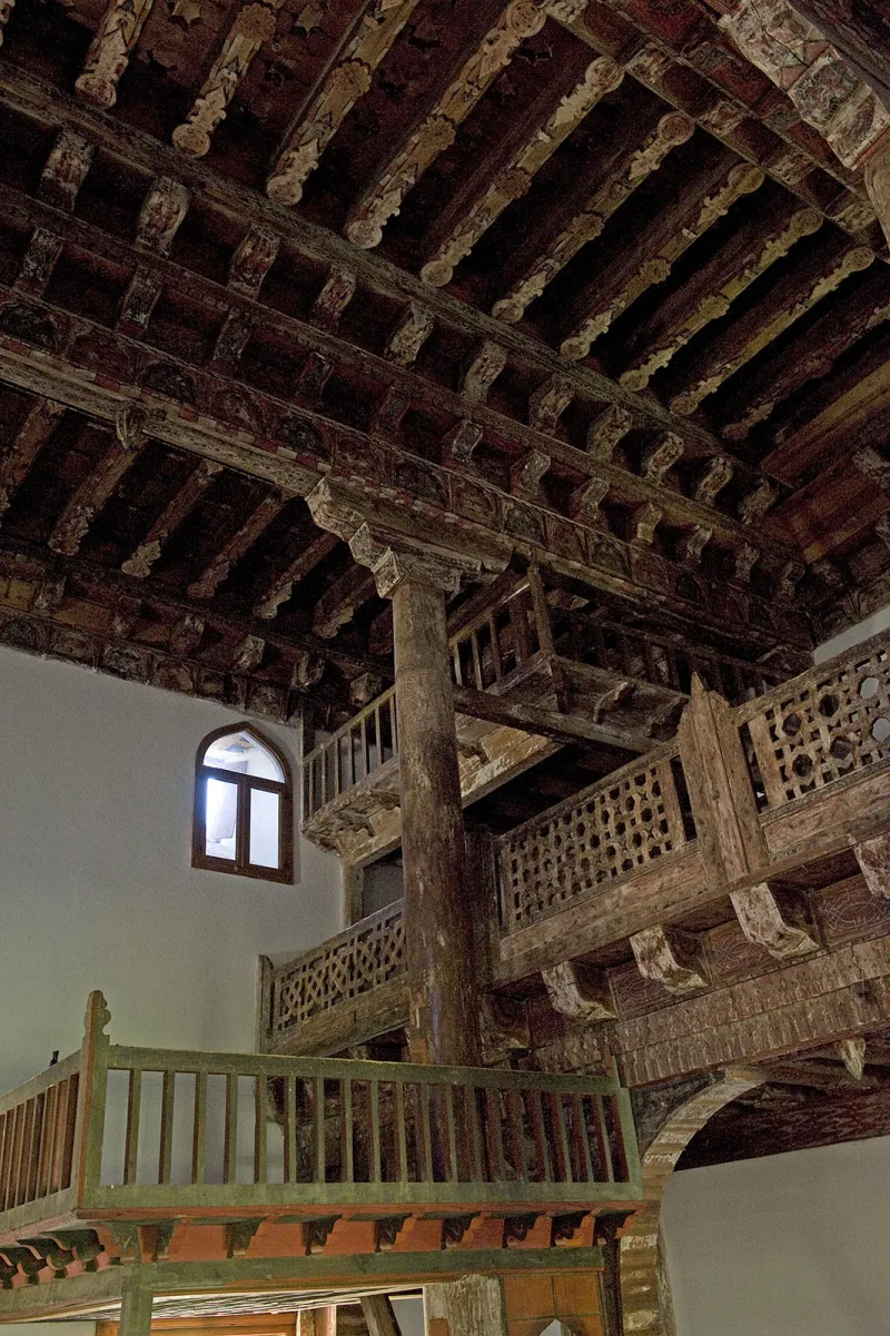 Mahmut Bey Camii в Kasaba — деревянная мечеть XIV века